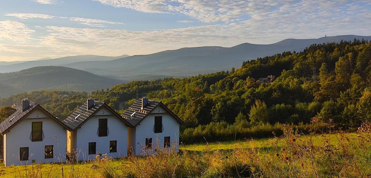 Domki Na Skale Z Widokiem Na Panorame Karkonoszy Villa Szklarska Poręba Buitenkant foto