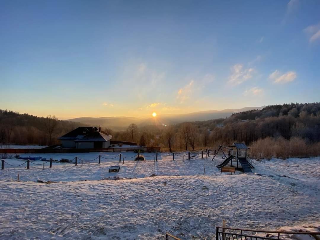 Domki Na Skale Z Widokiem Na Panorame Karkonoszy Villa Szklarska Poręba Buitenkant foto